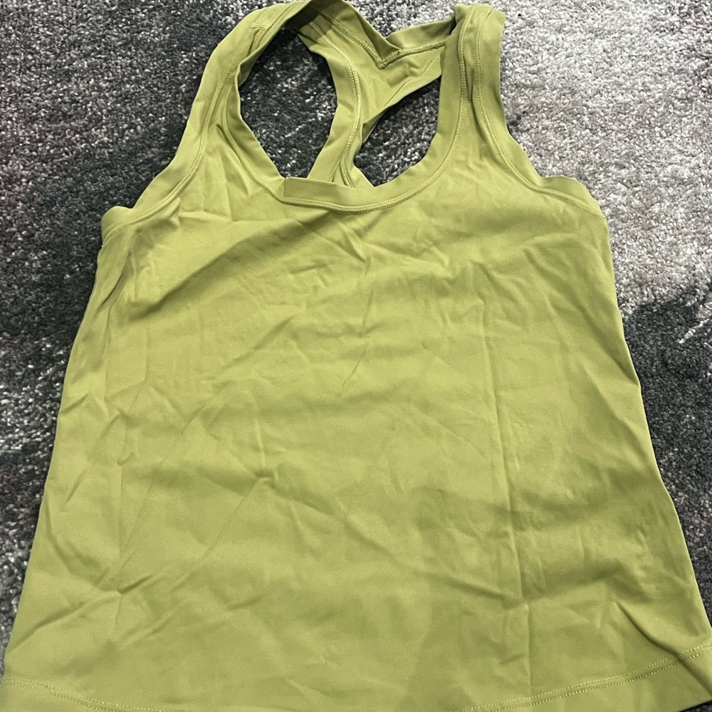 Sleek Olive Women's Tank Top
